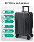 BAGSMART 20 Inch Expandable Carry On Luggage