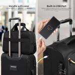 Coolife Lightweight Softside Carry-On Suitcase - 20 Inch