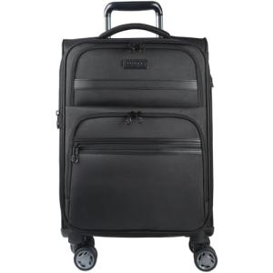 KROSER 20-Inch Expandable Carry-On Luggage with USB