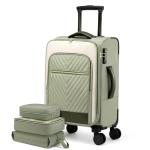 LOVEVOOK 20-Inch Airline Approved Carry-On Suitcase