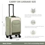 LOVEVOOK 20-Inch Airline Approved Carry-On Suitcase