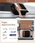 LOVEVOOK 20-Inch Carry-On Suitcase with TSA Lock