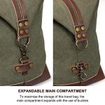 S-ZONE Travel Canvas Duffle Bag for Men