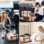 Wogarl 4-Piece Women’s Weekend Travel Bag Set