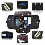 Litvyak 50L Canvas Travel Duffle Bag - Black