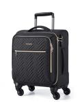 BAGSMART 16-Inch Underseat Carry-On Travel Suitcase