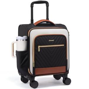 LOVEVOOK Underseat Carry-On Luggage with Wheels