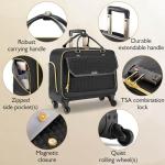 Arcoyard Rolling Laptop Bag with Spinner Wheels