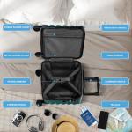 Flight Knight Carry-On Hardside Suitcase with USB Port