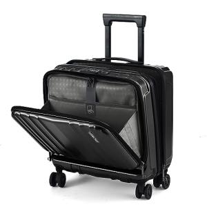 16" Lightweight Hardshell Carry-On Suitcase with Laptop Compartments