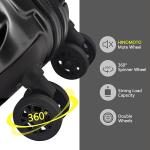 16" Lightweight Hardshell Carry-On Suitcase with Laptop Compartments