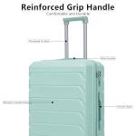 Merax 3-Piece Hardshell Luggage Set with TSA Lock