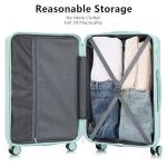 Merax 3-Piece Hardshell Luggage Set with TSA Lock