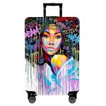 WUJIAONIAO Luggage Cover for 25-28 Inch Suitcases