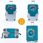 Travelkin TSA-Approved Luggage Cover - Dreaming Blue