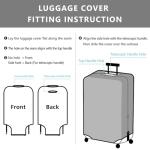 Travelkin TSA Approved Luggage Covers for Suitcases