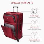 SwissGear Sion Expandable 29-Inch Burgundy Luggage