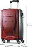 Samsonite Winfield 2 Expandable Spinner Luggage, Burgundy