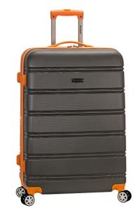 Rockland Melbourne 28" Expandable Hardside Luggage, Charcoal