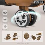 Melalenia 7-Piece Hard Shell Luggage Set