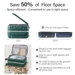 Hanke 24" Rolling Hard-Sided Suitcase - Dark Green