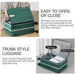 Hanke 24" Rolling Hard-Sided Suitcase - Dark Green