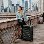 NINETYGO 26-Inch Hard Shell Spinner Luggage