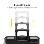 NINETYGO 26-Inch Hard Shell Spinner Luggage