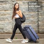 DUMOS 24" Lightweight Hardside Luggage with Spinner Wheels