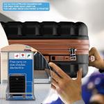 Expandable 24" Hardside Carry-On Suitcase with USB C