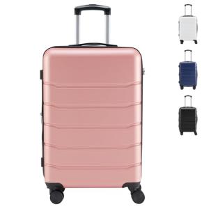 Sweetcrispy 24-Inch Hard Shell Carry-On Suitcase