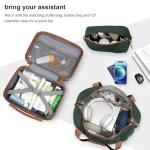 Joyway 2-Piece Expandable Luggage Set in Green