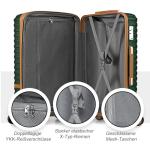 Joyway 2-Piece Expandable Luggage Set in Green