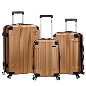 Rockland London Gold Hardside Spinner Luggage Set
