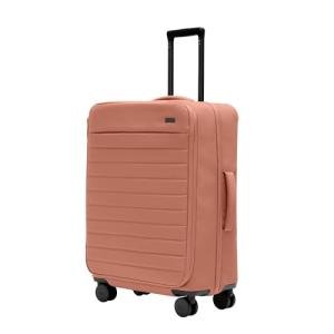 Away 26-Inch Expandable Softside Suitcase in Clay Pink