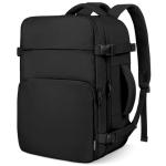 ZOMFELT Black Travel Backpack for Men