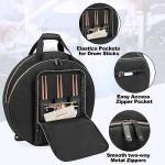 Damero 22" Padded Double Layer Cymbal Bag