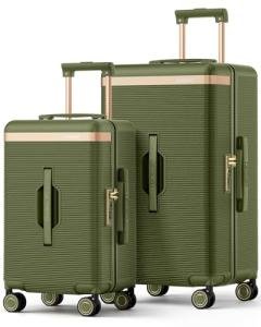 Joyway 2-Piece Luggage Set with Cup Holder