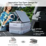 24-Inch Hardside Expandable Luggage with Spinner Wheels