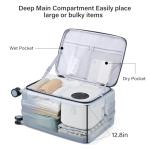 24-Inch Hardside Expandable Luggage with Spinner Wheels