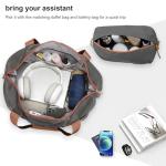 Joyway 24 Inch Checked Luggage, Expandable Suitcase with Spinner Wheel, 3 Piece Hard Shell Luggage Set with TSA Lock(Grey)