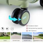 Hanke 28 Inch Lightweight Hardside Luggage - Bamboo Green