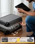 LUGGEX 28 Inch Zipperless Polycarbonate Suitcase