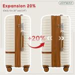 Joyway 24 Inch Expandable Hard Shell Luggage Set