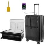 Expandable 28-Inch Hybrid Large Checked Luggage