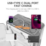 Expandable 28-Inch Hybrid Large Checked Luggage