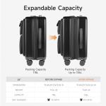 Expandable 28-Inch Hybrid Large Checked Luggage