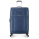 Expandable Navy Softside Luggage with Spinner Wheels