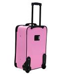 Rockland Journey Expandable Pink Luggage Set - 4 Pieces