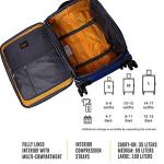 Lucas 24-Inch Expandable Softside Spinner Luggage